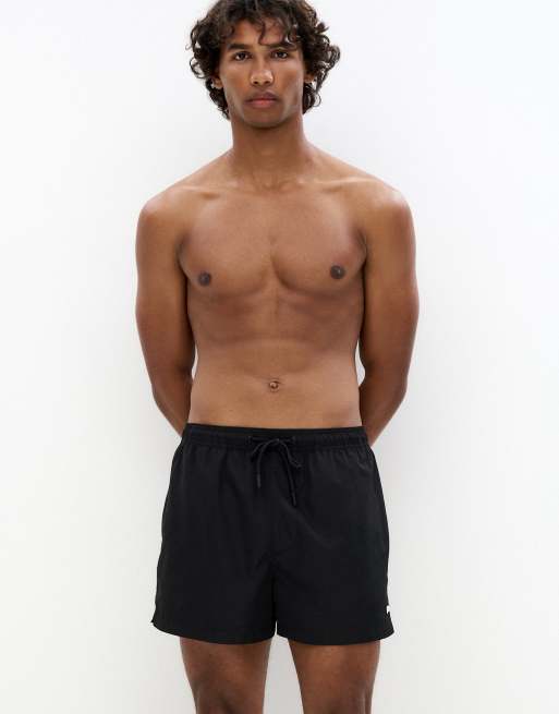 Pull&Bear - Lot de 2 shorts de bain basiques - Multicolore