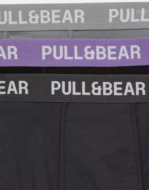 Pull&Bear - Lot de 3 boxers - Divers, 3 de 5