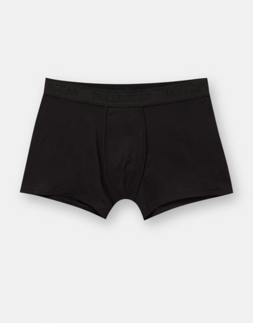 Pull&Bear - Lot de 3 boxers à logo - Noir, 3 de 3