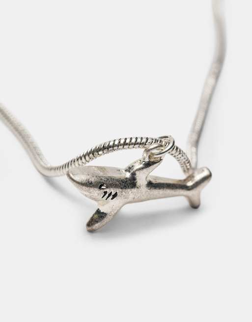 Pull&Bear - Lot de 3 colliers à pendentif requin - Varié, 3 de 4