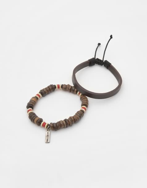 Pull&Bear - Lot de 4 bracelets de perles variés - view 1