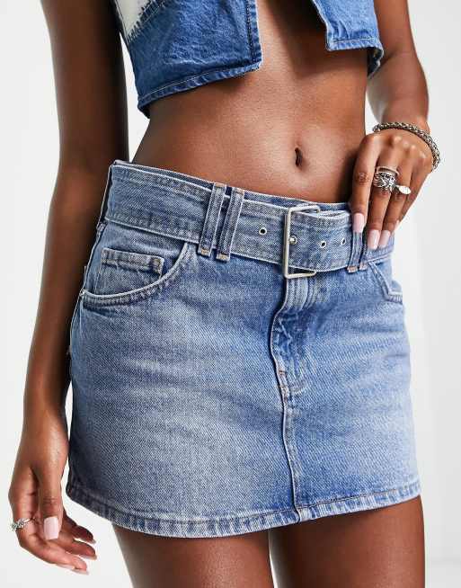 Belt shop skirt jeans