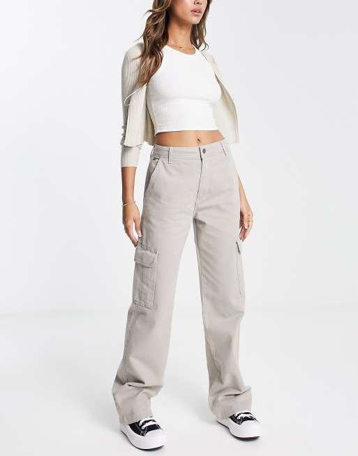 Cozy light grey faux fur Pants with LV inspired black Monograms