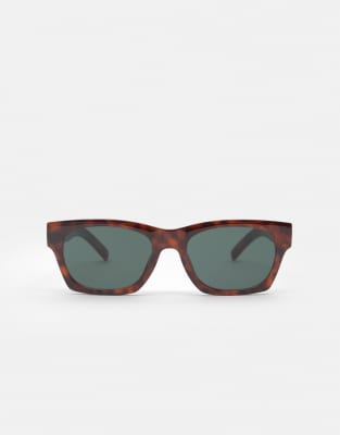 Lunettes de soleil  motif caille de tortue - Marron - Pull & bear - Modalova