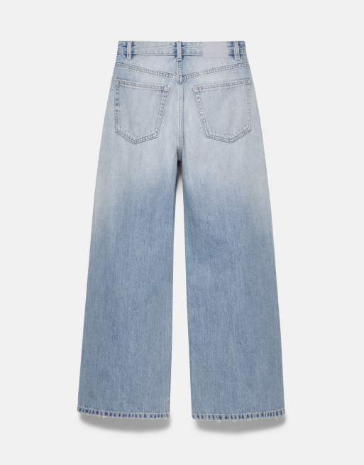 Pull&Bear - Lyseblå posede jeans, 6 af 7