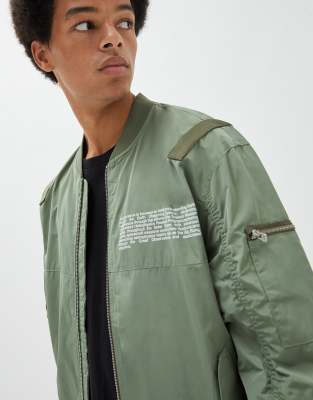 pull&bear bomber jacket