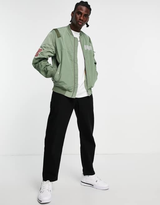 Pull and bear 2024 ma1 bomber jacket