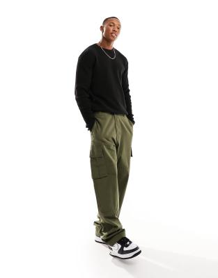 Maglione Pullover Girocollo Uomo Inverno Casual A Righe - Foto 5