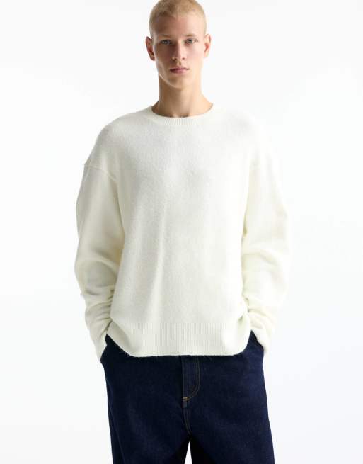 Pull&Bear - Maglione soffice color écru