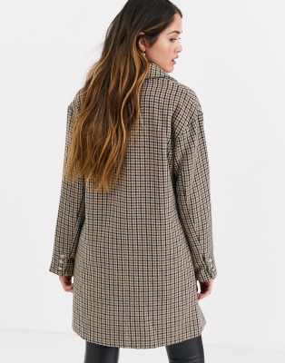 veste carreaux pull and bear