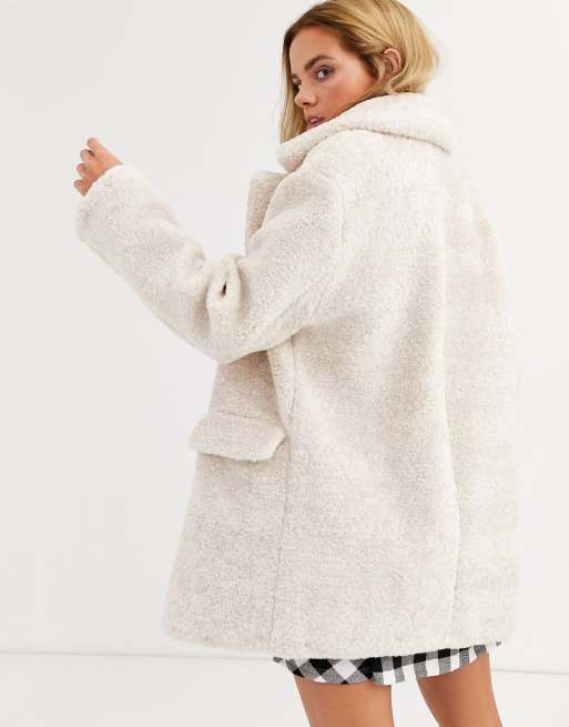 Pull and bear manteau fausse fourrure new arrivals