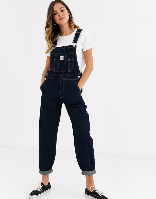 Pull&Bear - marineblå overalls