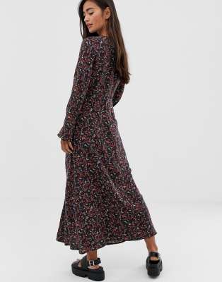 pull and bear long dress