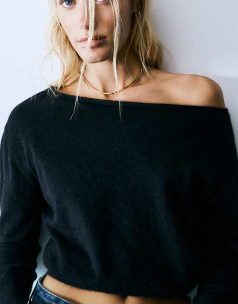 Pull&Bear metallic chokerketting in goud - view 1