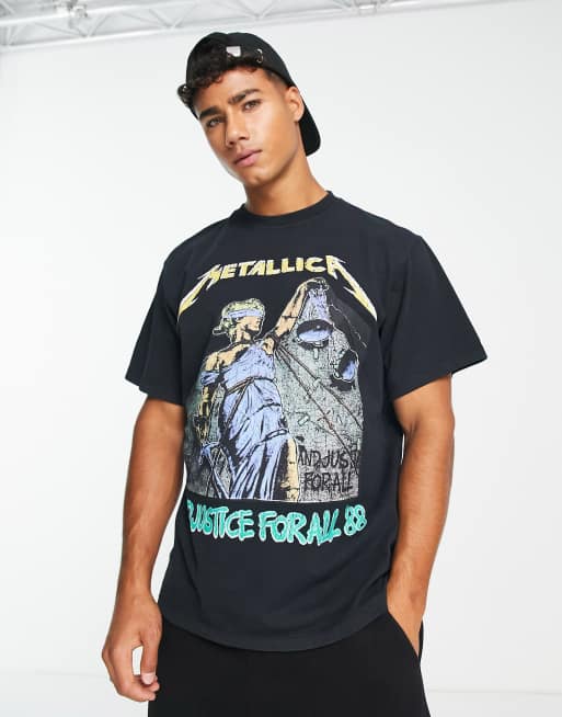 Pull&bear metallica discount