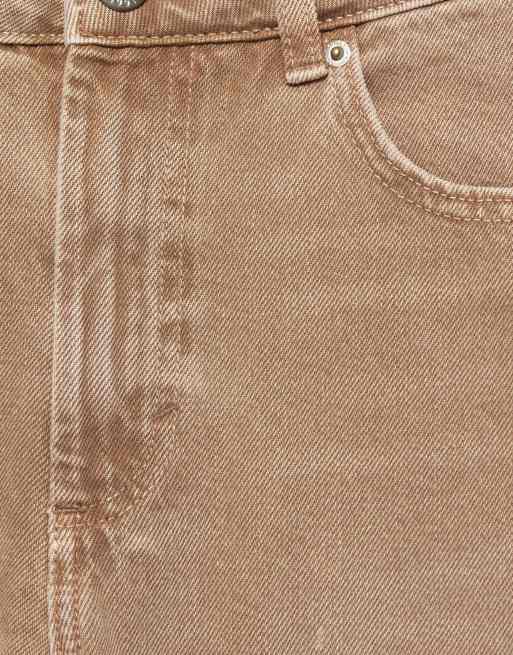 Pull&Bear Mid-waist balloon  jeans in sand, 7 of 7
