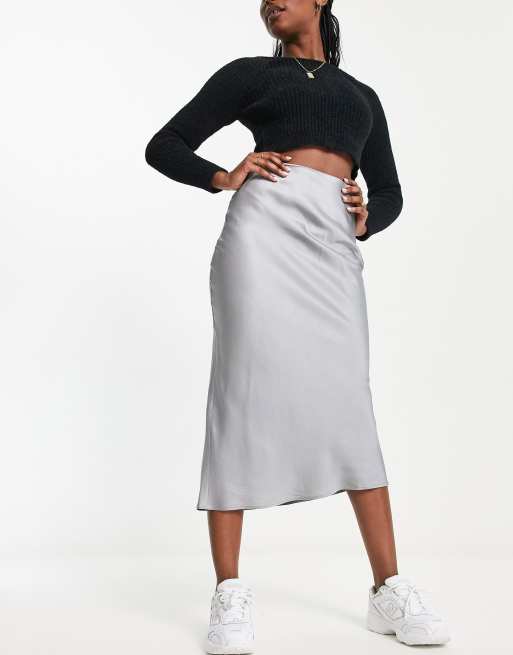 Slip clearance skirt satin