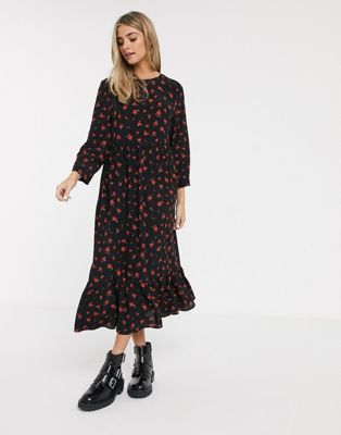 going out smock dress