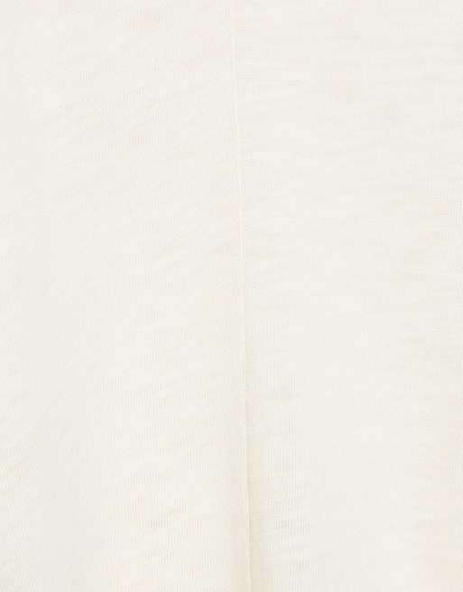 Pull&Bear Midikleid mit Rückenträgern in Beige, 6 von 6