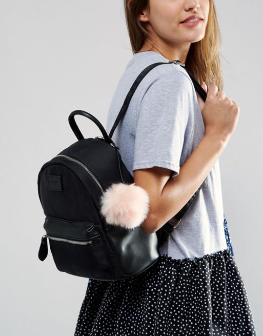 Mini denim backpack - pull&bear