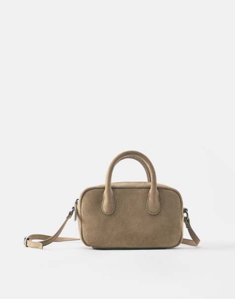 Pull&Bear mini borsa a tracolla color cammello - view 1
