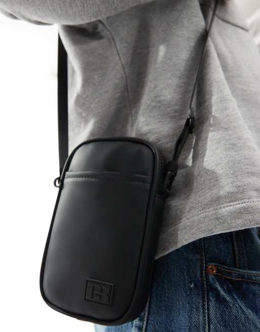 Pull&Bear - Mini crossbody tas in zwart