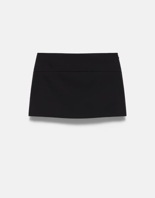 Pull&Bear mini skort i sort, 7 af 7