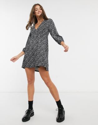 robe noir pull and bear