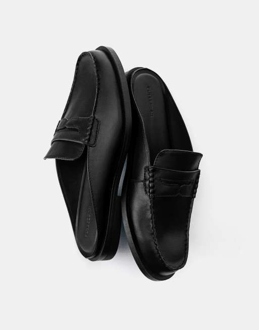 Pull&Bear mocassini slingback neri, 5 di 5