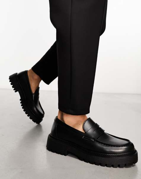 Mocassins homme Mocassins noirs tendance et en daim ASOS