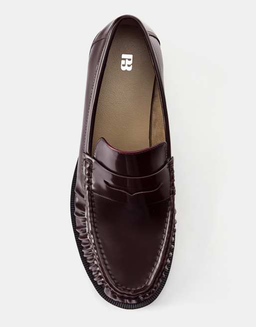Pull&Bear mocassins penny bordeaux, 4 de 4