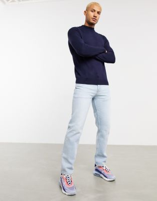 mock turtleneck sweater