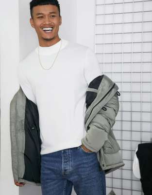 mock turtleneck sweater