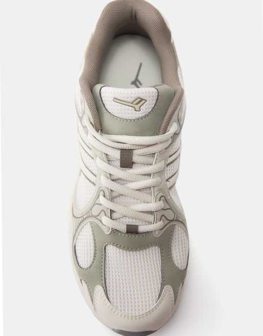 Pull&Bear - Multi-piece - Ecrufarvede sneakers, 4 af 4
