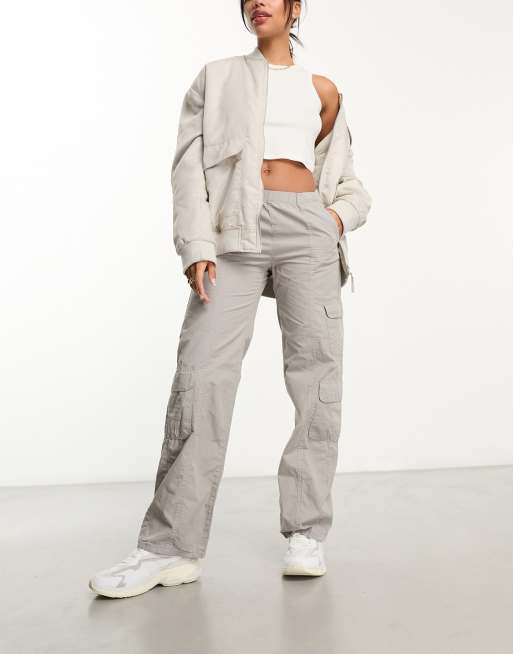 Flared cargo trousers - PULL&BEAR