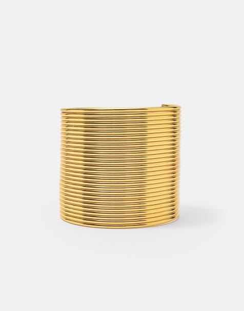 Pull&Bear Multi-strand bracelet in gold - view 1