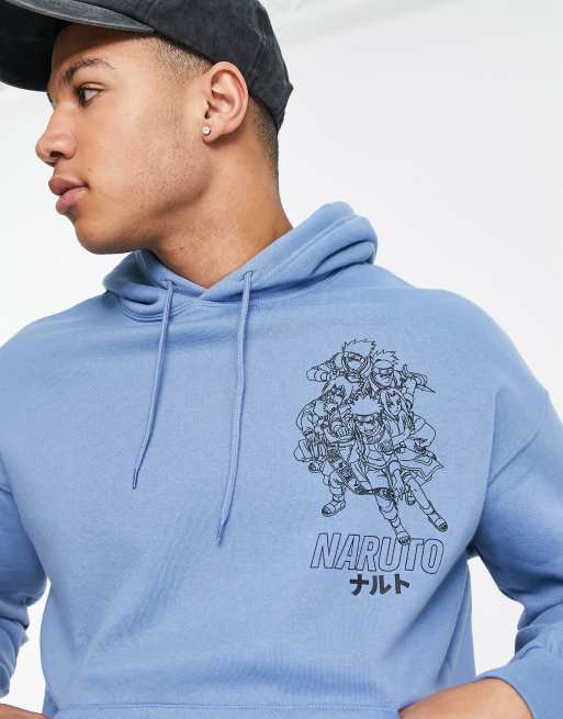 Blue discount naruto hoodie