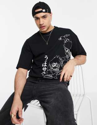 pull and bear black shirt