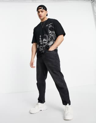 pull and bear itachi t shirt