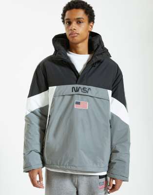 pull and bear colour block jacket