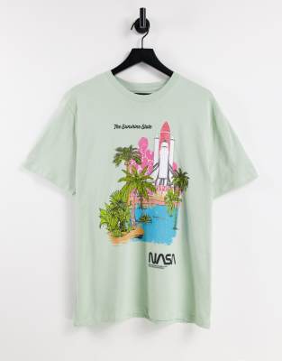 pull and bear nasa t shirt