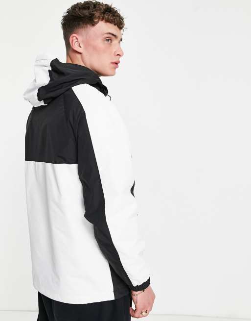 Pull Bear Nasa Veste a enfiler Noir et blanc