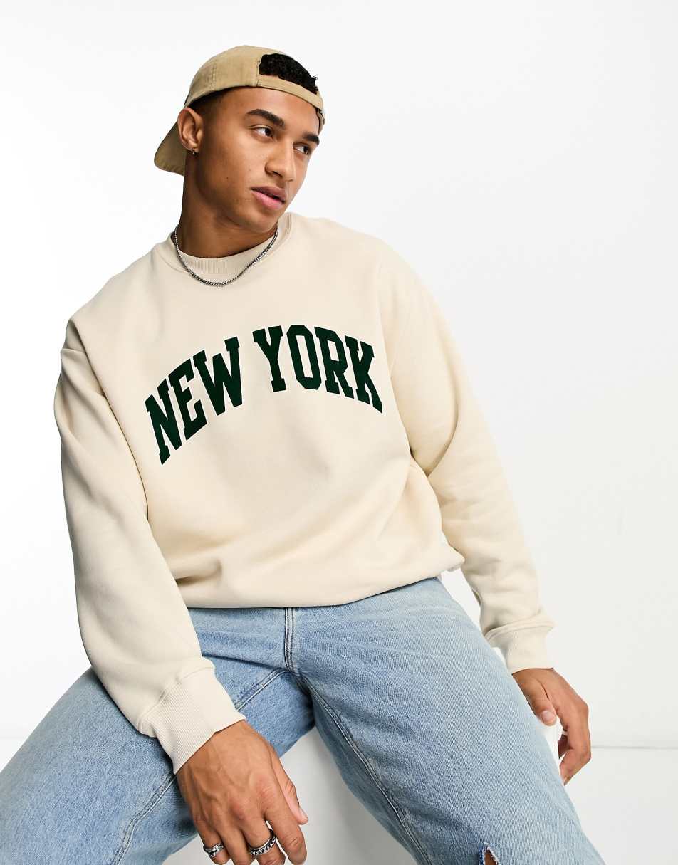 New York hoodie - PULL&BEAR