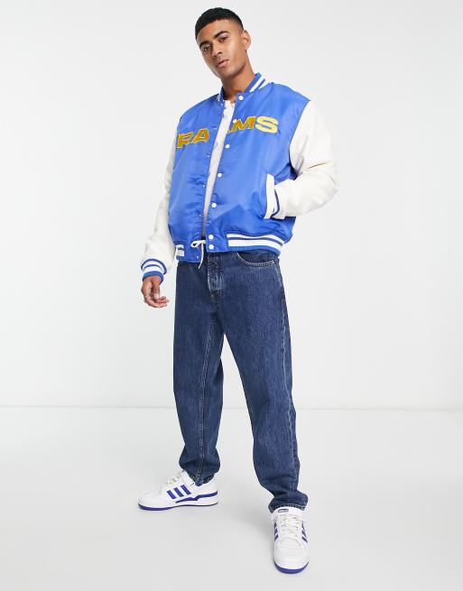 Men's Nfl Oversized La Rams Bomber Jacket