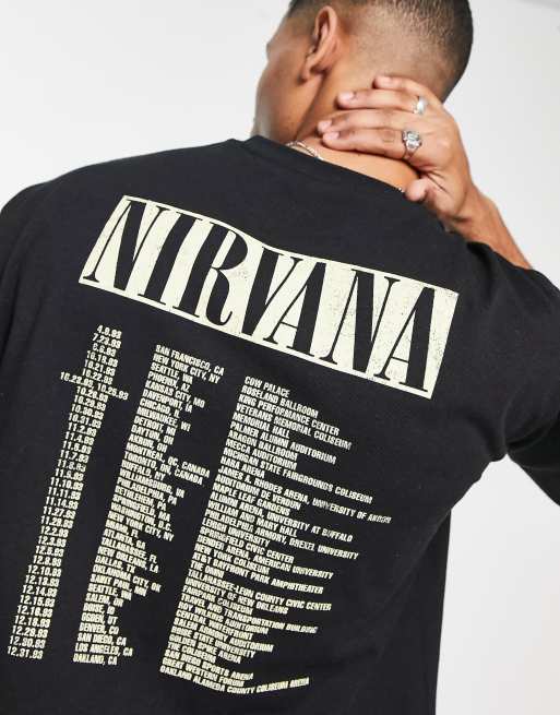 nirvana tour shirt