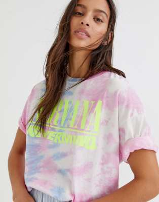 pull and bear tie dye shirt