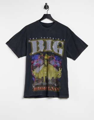 biggie smalls t shirt topshop