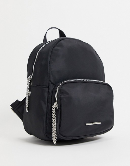 Pull&Bear mini backpack in black