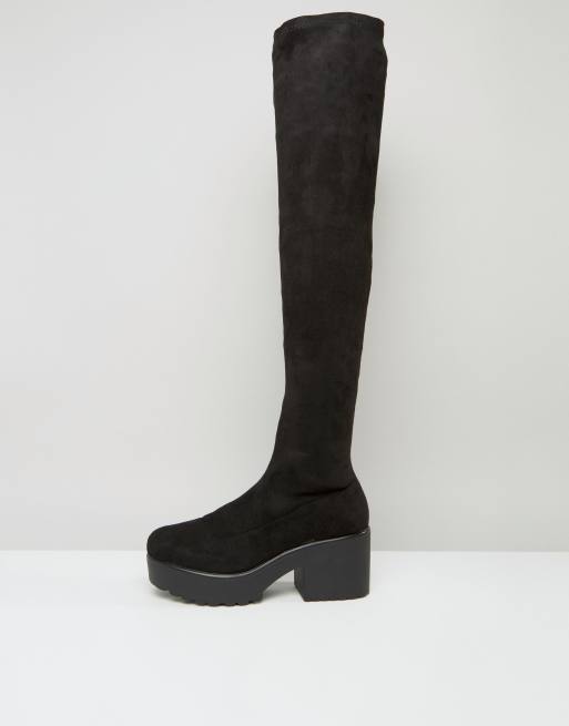 Pull Bear Over The Knee Boots