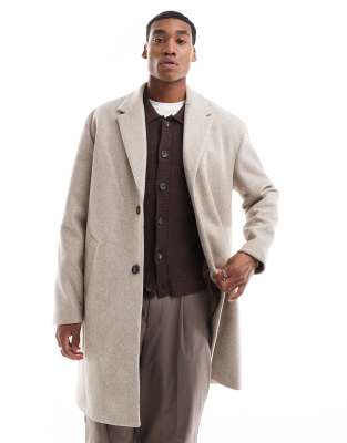 overcoat in beige-Neutral